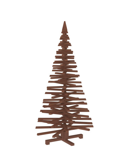 Albero di Natale in legno KOTKA 150 cm Legno Massello di Pino