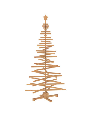 Albero di Natale in legno KOTKA 180 cm Legno Massello di Pino