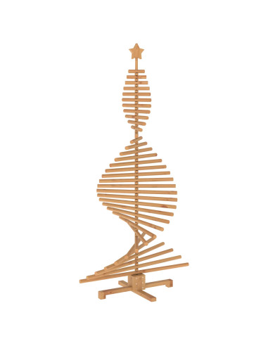 Albero di Natale in legno KOTKA 180 cm Legno Massello di Pino