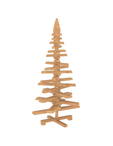 Albero di Natale in legno KOTKA 120 cm Legno Massello di Pino