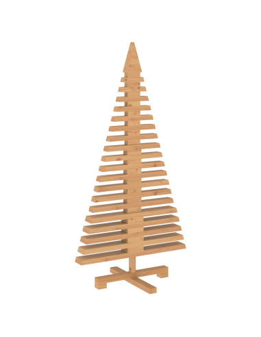 Albero di Natale in legno KOTKA 120 cm Legno Massello di Pino