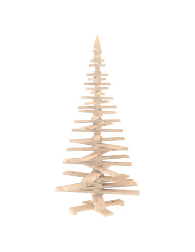 Albero di Natale in legno KOTKA 180 cm Legno Massello di Pino
