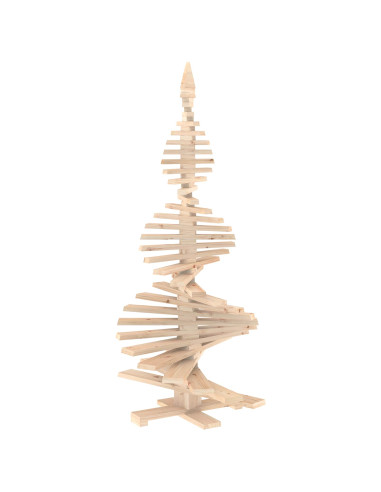 Albero di Natale in legno KOTKA 180 cm Legno Massello di Pino