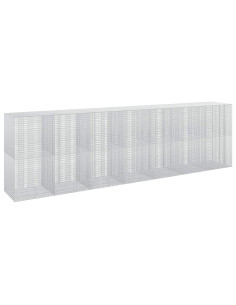 Gabione con filo da 3,5 mm e rete da 5x2,5 cm 700x100x200 cm 2