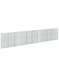 Gabione con Filo da 5 mm e Rete da 5x10 cm 1050x20x200 cm 2