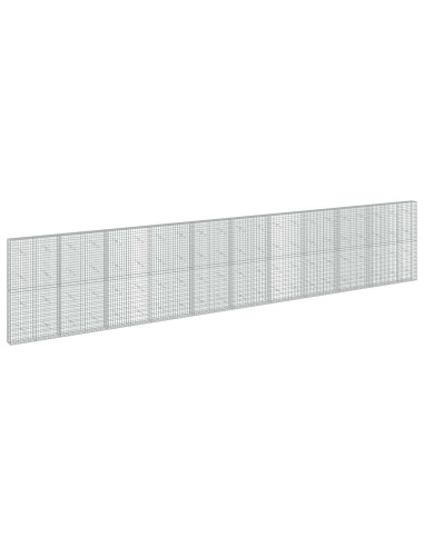 Gabione con Filo da 5 mm e Rete da 5x10 cm 1050x20x200 cm
