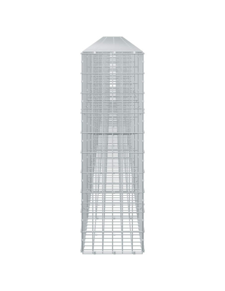 Gabione con Filo da 3,5 mm e Rete da 5x10 cm 1150x30x100 cm