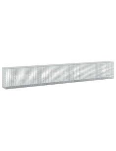 Gabione con filo da 3,5 mm e rete da 5x2,5 cm 350x30x50 cm 2