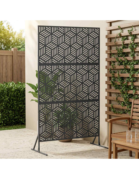 Schermo per Privacy 100 x 50 x 180 cm Acciaio Antracite