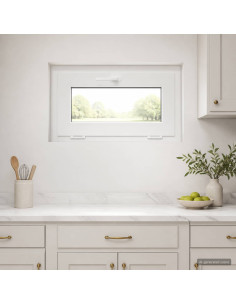 Colore interno della finestra del seminterrato Bianco RISOR