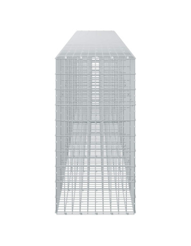 Gabione con Filo da 3,5 mm e Rete da 5x10 cm 850x50x100 cm