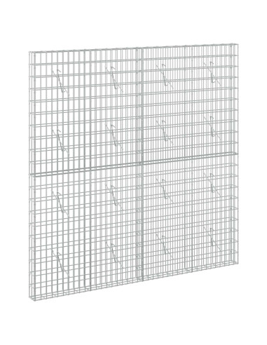 Gabione con Filo da 3,5 mm e Rete da 5x10 cm 200x10x200 cm