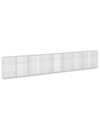 Gabione con Filo da 3,5 mm e Rete da 5x10 cm 850x50x150 cm