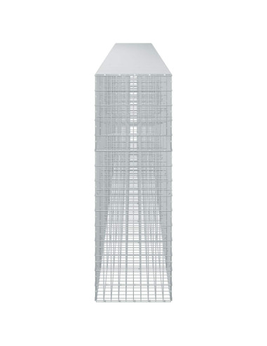 Gabione con Filo da 3,5 mm e Rete da 5x10 cm 850x50x150 cm