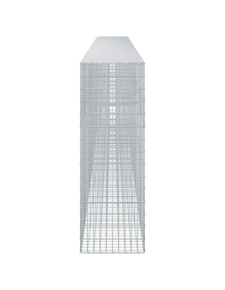Gabione con Filo da 3,5 mm e Rete da 5x10 cm 850x50x150 cm