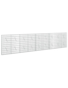 Gabione con Filo da 3,5 mm e Rete da 5x10 cm 450x10x100 cm 2