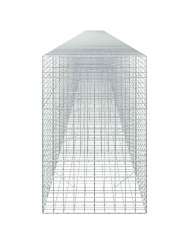 Gabione con Filo da 3,5 mm e Rete da 5x10 cm 1000x100x150 cm