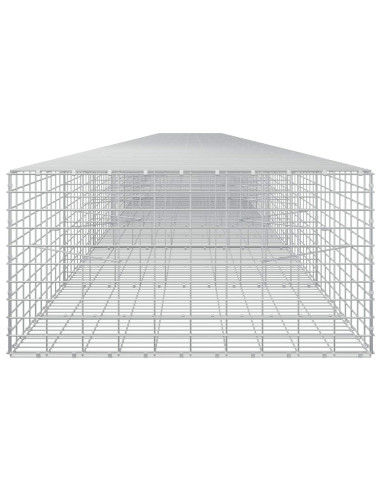 Gabione con Filo da 3,5 mm e Rete da 5x10 cm 1100x100x50 cm