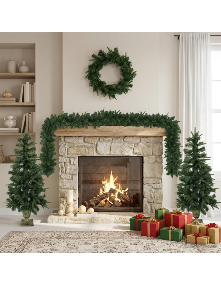 Albero di Natale Mini 120 cm PVC e PE Verde
