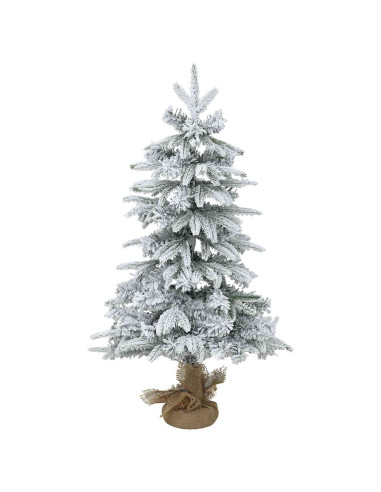 Albero di Natale Mini 90 cm PVC e PE Bianco