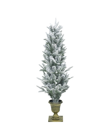 Albero di Natale Mini 120 cm PVC e PE Bianco