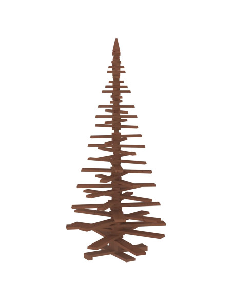 Albero di Natale in legno KOTKA 210 cm Legno Massello di Pino