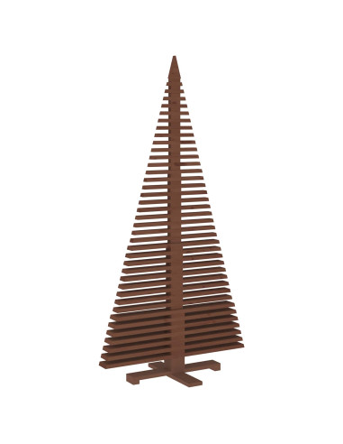 Albero di Natale in legno KOTKA 210 cm Legno Massello di Pino