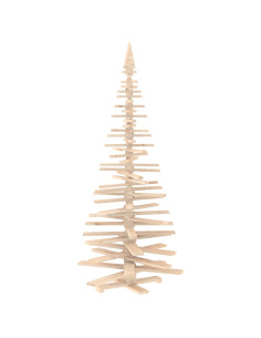 Albero di Natale in legno KOTKA 240 cm Legno Massello di Pino 2