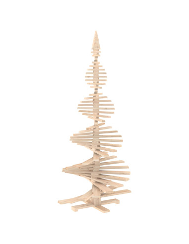 Albero di Natale in legno KOTKA 240 cm Legno Massello di Pino