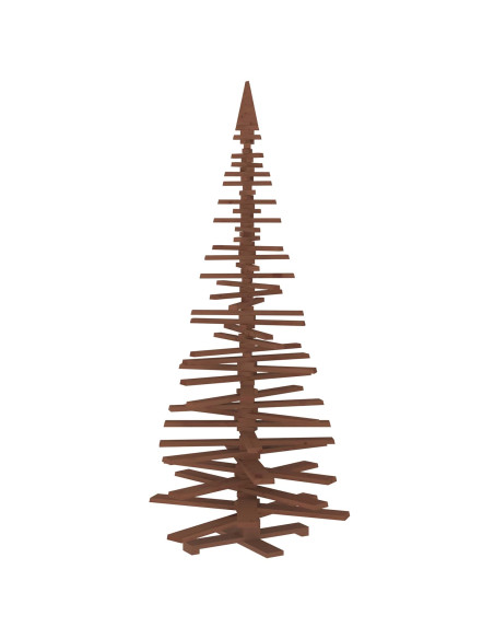 Albero di Natale in legno KOTKA 240 cm Legno Massello di Pino