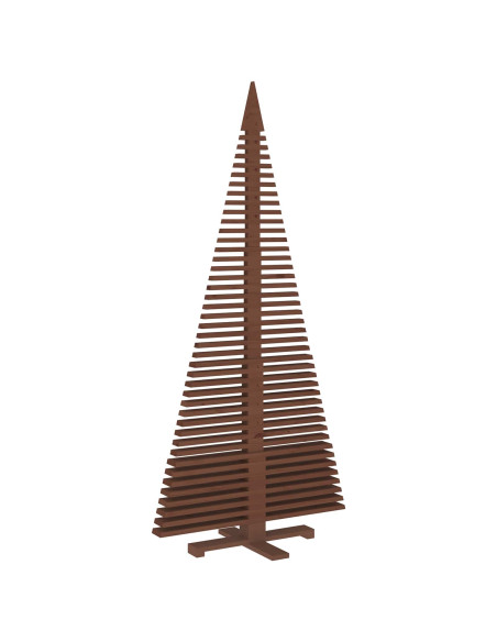 Albero di Natale in legno KOTKA 240 cm Legno Massello di Pino