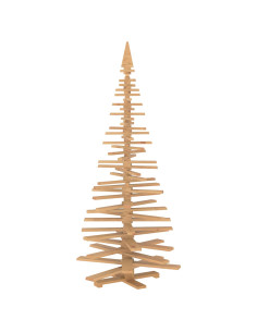 Albero di Natale in legno KOTKA 240 cm Legno Massello di Pino 2