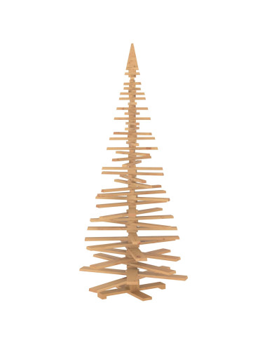 Albero di Natale in legno KOTKA 240 cm Legno Massello di Pino