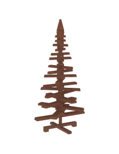 Albero di Natale in legno KOTKA 120 cm Legno Massello di Pino 2