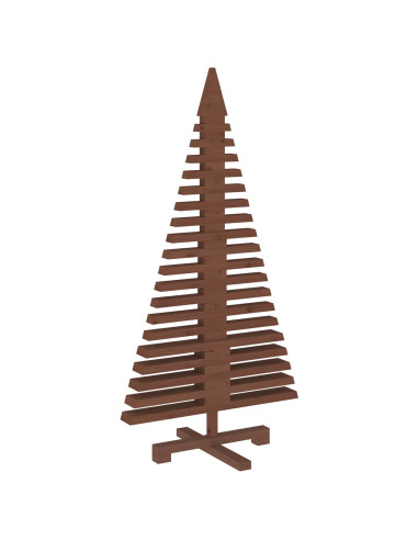 Albero di Natale in legno KOTKA 120 cm Legno Massello di Pino