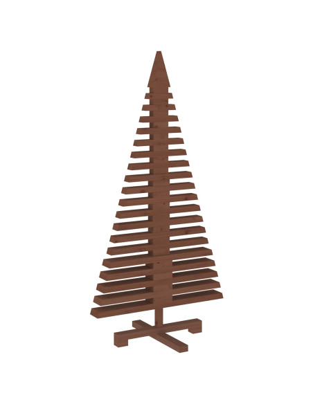 Albero di Natale in legno KOTKA 120 cm Legno Massello di Pino
