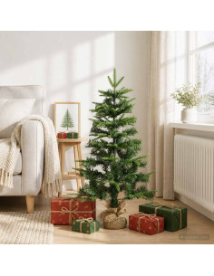Albero di Natale Mini 90 cm PVC e PE Verde