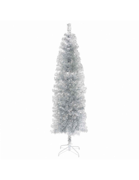 Albero di Natale Artificiale Sottile 180 cm 300 LED