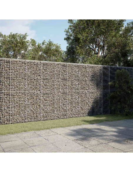 Gabione con filo da 5 mm e rete da 5x5 cm 600x100x200 cm