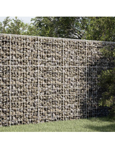 Gabione con Filo da 3,5 mm e Rete da 5x10 cm 100x30x150 cm