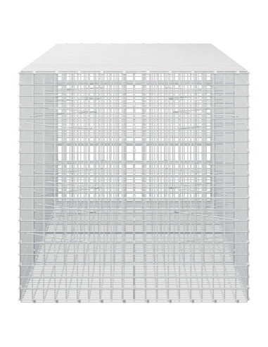 Gabione con filo da 5 mm e rete da 5x5 cm 350x100x100 cm