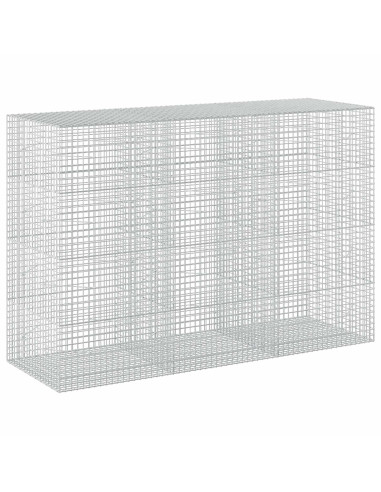 Gabione con filo da 5 mm e rete da 5x5 cm 300x100x200 cm