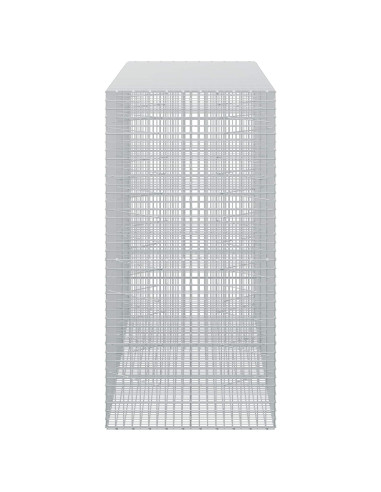 Gabione con filo da 5 mm e rete da 5x5 cm 300x100x200 cm