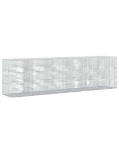 Gabione con filo da 5 mm e rete da 5x5 cm 550x100x150 cm 2