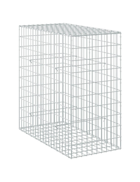 Gabione con Filo da 3,5 mm e Rete da 5x10 cm 50x100x100 cm