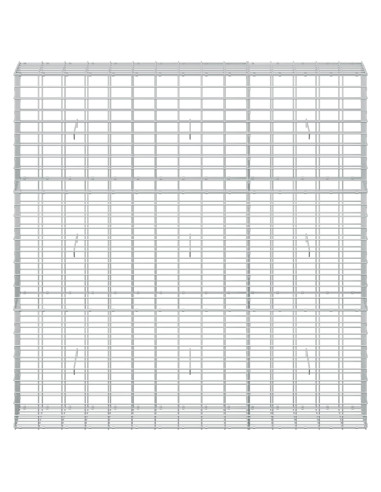 Gabione con Filo da 3,5 mm e Rete da 5x10 cm 150x30x150 cm