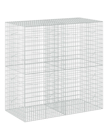 Gabione con Filo da 3,5 mm e Rete da 5x10 cm 200x100x200 cm