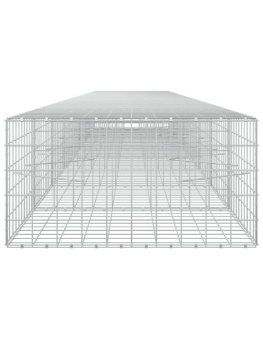 Gabione con Filo da 3,5 mm e Rete da 10x10 cm 850x100x50 cm