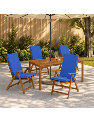 Cuscini Bhair Alto Schienale in 4 Pezzi GEMERT 4 pcs Blu Reale