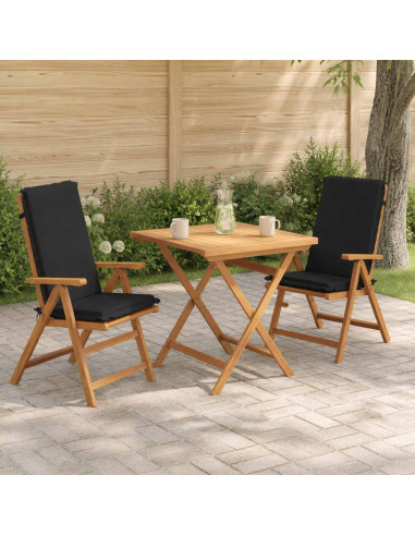 Cuscini Bhair Alto Schienale in 2 Pezzi GEMERT 2 pcs Nero